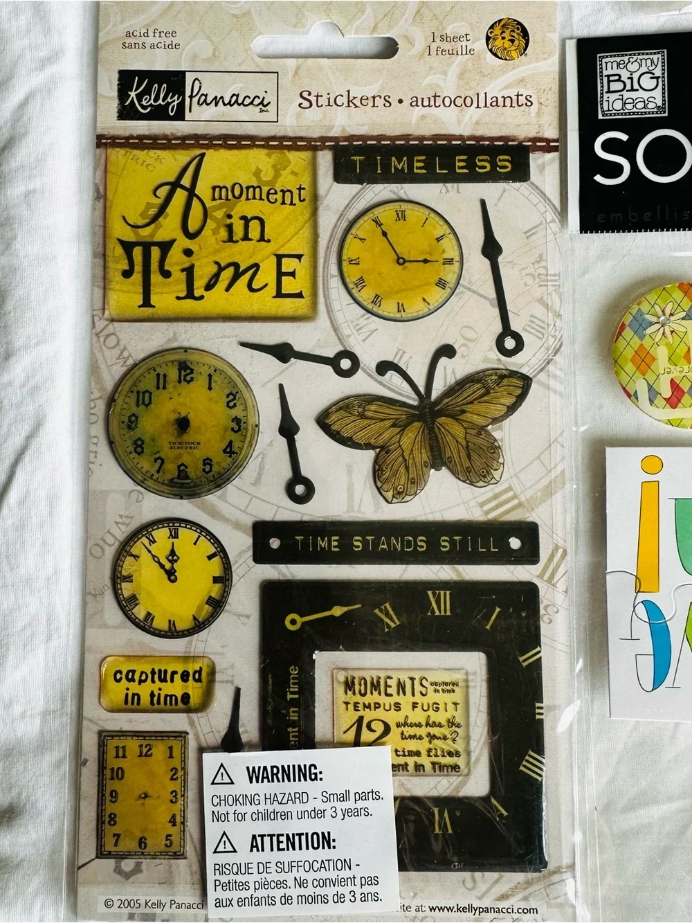 Craft Scrapbook Sticker Lot 3D Jolee’s Boutique, K&Company, Me & My Big Ideas - Picture 5 of 9